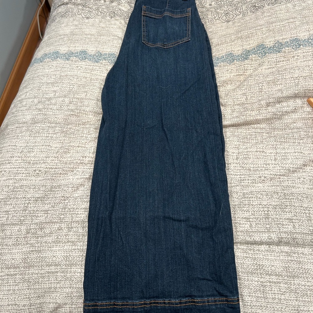 Chico's Dark Blue Denim Wide-Leg Jeans